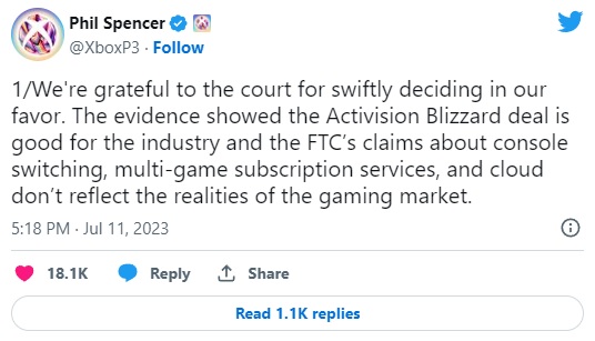 Microsoft Wins in U.S.; Activision Blizzard Acquisition Almost Certain - picture #2